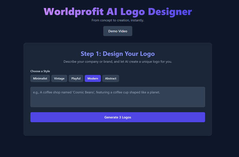 AI Logo Designer