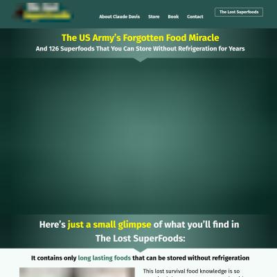 The Lost SuperFoods |