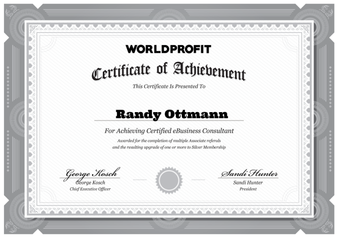 Certified eBusiness Consultant Randy Ottmann