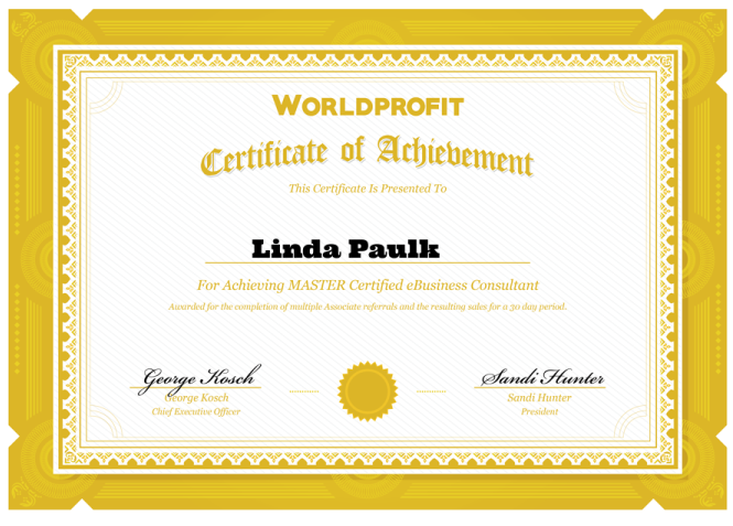 Master Certified eBusiness Consultant Linda Paulk