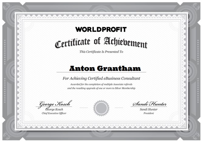 Certified eBusiness Consultant Anton Grantham