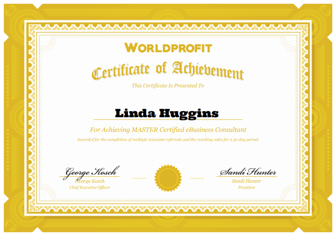 Master Certified eBusiness Consultant Linda Huggins